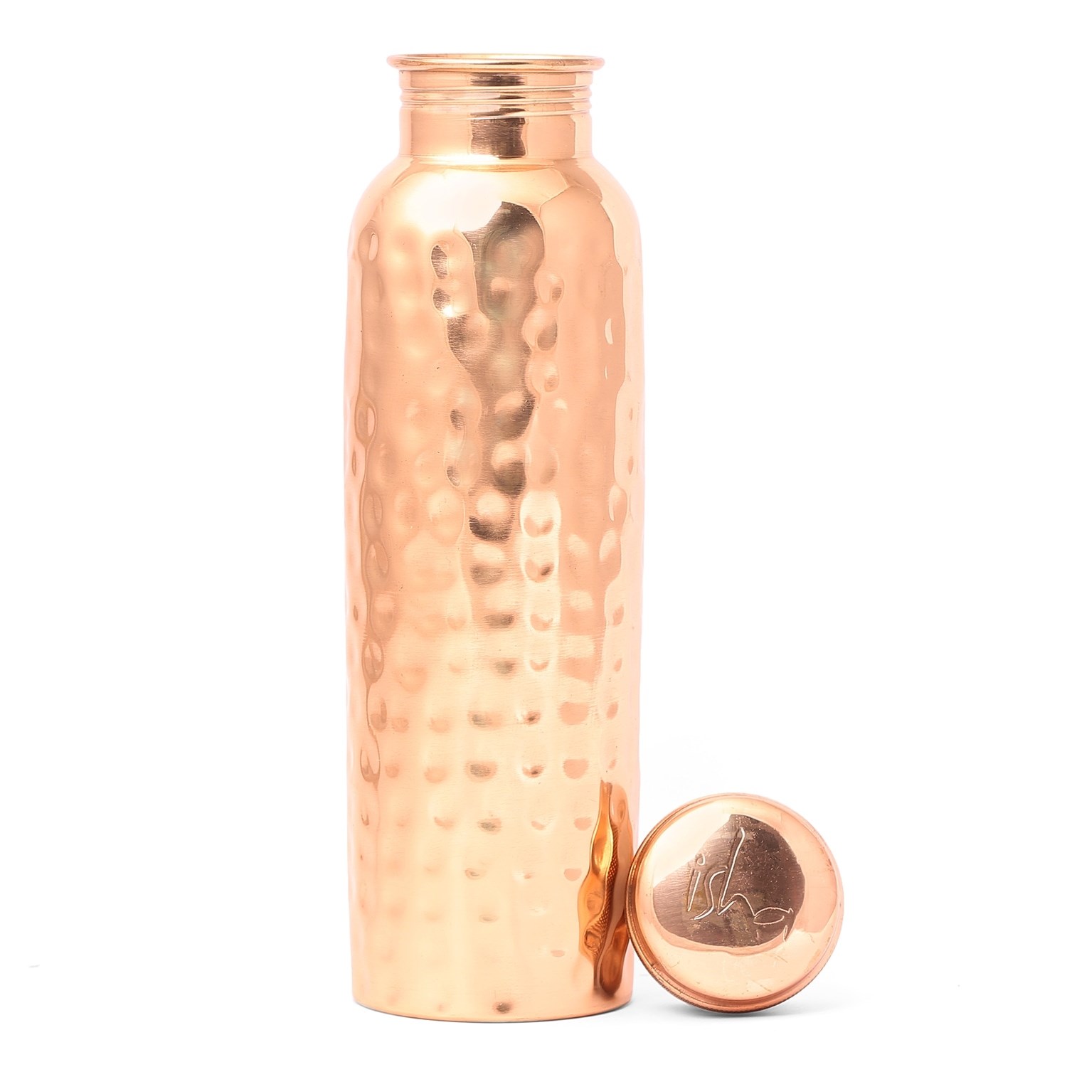 isha 純銅打造 (Hammered copper) 950ml 水瓶